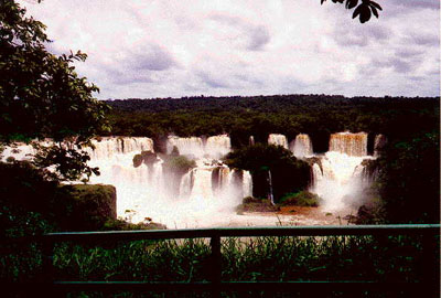 View from
              Brazilian side