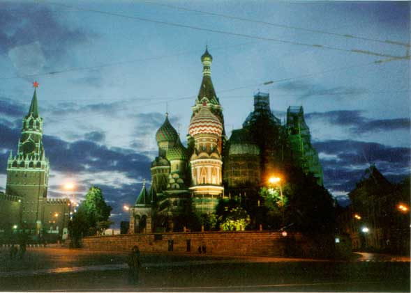 Red Square at Night
